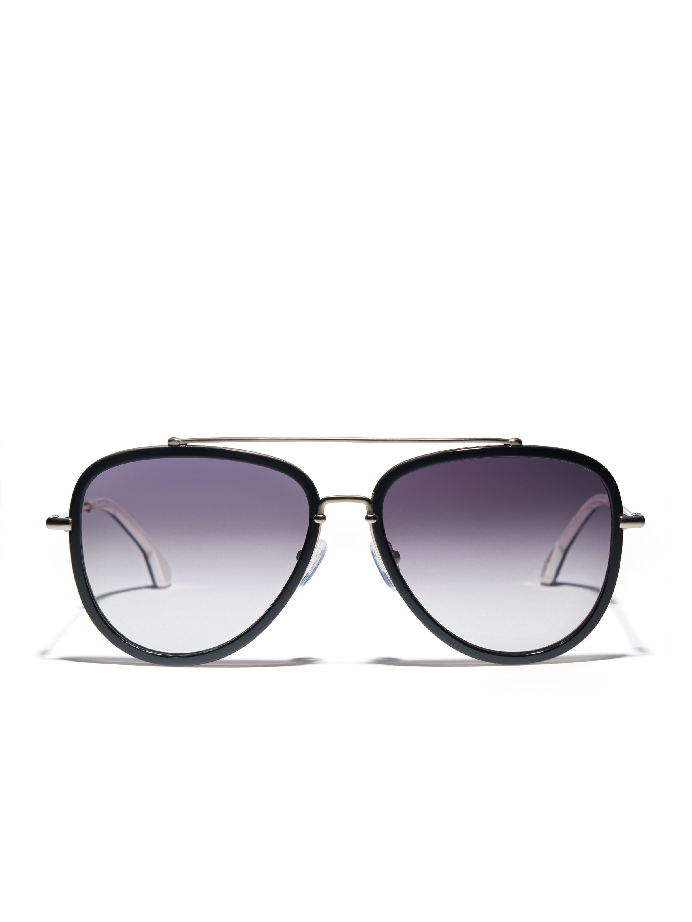 Lincoln Sunglasses In Black white Alice Olivia